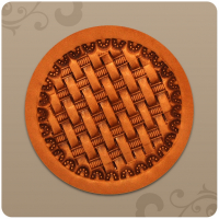 circle-regular basket weave