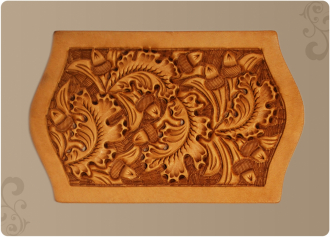 plaque-oak leaf